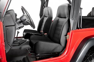 Quadratec  Heritage Premium Front Seats for 76-06 Jeep CJs and Wranglers