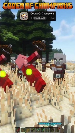 Minecraft Iron's Spells 'n Spellbooks Mods ! #5 #shorts #minecraft