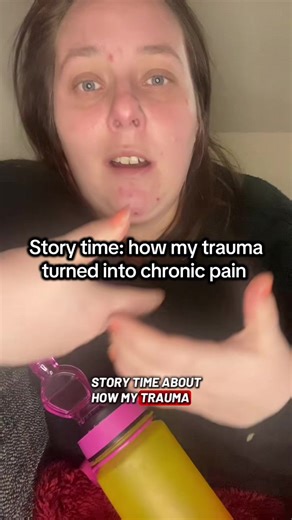 Storytime: how childhood trauma manifested as chronic pain. Trauma doesn’t just affect your mental health — it can live in the body and show up as chronic illness, fatigue, and unexplained pain. If you’re a trauma survivor living with chronic pain, you are not broken. Your body is responding to what you’ve been through. You are seen. 🤍