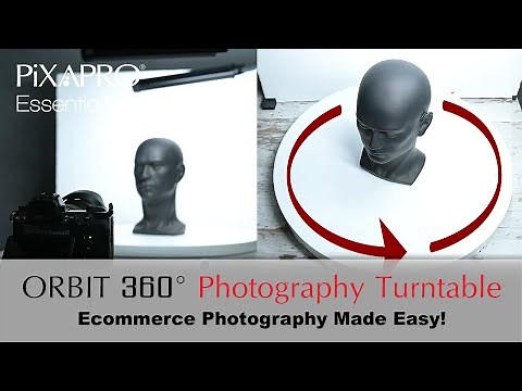 ORBIT600 360° Turntable - Product Photography Made Easy!