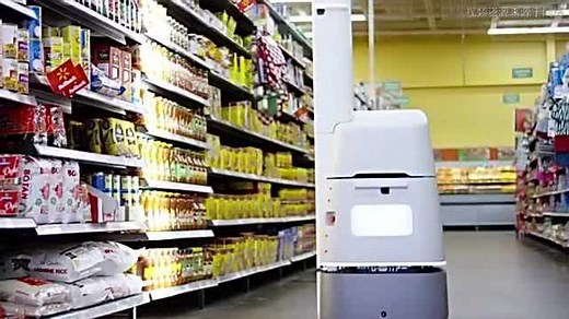 沃尔玛测试超市机器人 能自动补货