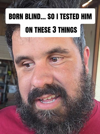 Testing a Blind Person's Reactions to 3 Things 😂