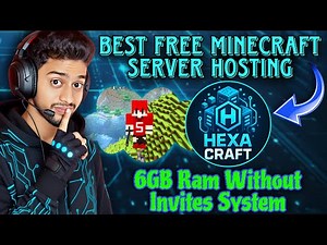 Best Minecraft Server Hosting Free 24/7 6GB Ram | 6GB Ram Minecraft Server Free | HexaCraft