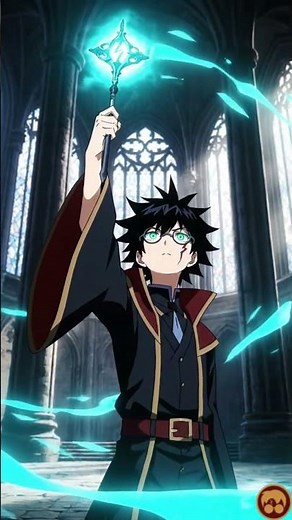 Harry Potter Anime Version Showing His True Wizarding Potential