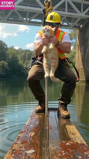 Respect to the Vet Who Saved This Cat❤️ True Hero Moment