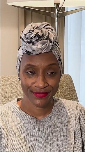 How to tie a head scarf