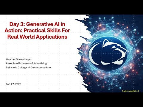 Generative AI in Action: Practical Skills for Real-World Applications