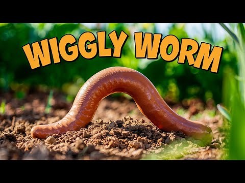Wiggly Worm: Fun Song About Worms for Toddlers & Preschoolers!