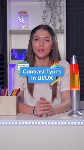 What’s your favorite type of contrast? Let us know in the comments 👀🤓 #designtok #webdesigner #webdesign #uidesign #uxdesign #webdesignerlife