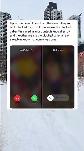 No Caller ID Vs Unknown Blocked Calls Difference Explained 📱 #PhoneTips #BlockedCalls