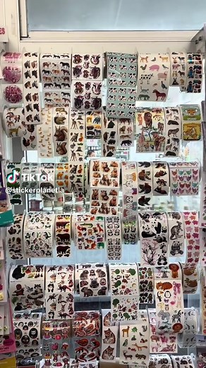Step inside to be transported to a world of stickers! 🥹🪐💚 . . . #stickerplanet #stickershop #stickerstore #stickers #losangeles
