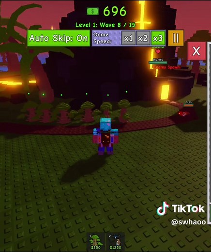 Solo Volcano Island GTD: Garden Tower Defense Strategy
