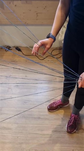 New yarn, new supplier, means impromptu adjustments when it doesn't go as far as expected! So pleased with how it turned out even if it wasn't quite what we'd intended 😆 | The Weaving Shed