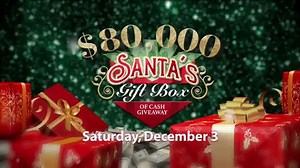 Coushatta Casino Resort Santa's Gift Box TV Spot, 'Ho-Ho-Whole Lot of Cash' Featuring Terry Bradshaw
