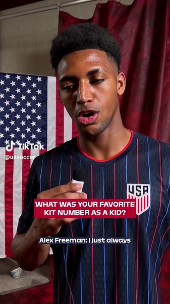 What was your favorite kit number as a kid? 🔢 #ussoccer #usmnt #soccertiktok
