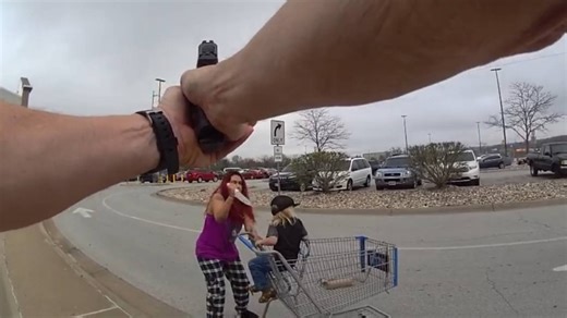 Woman fatally shot by officers after slashing 3-year-old boy in Walmart shopping cart: Police