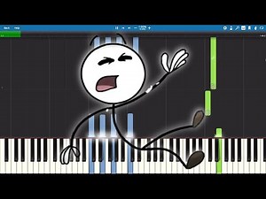 Falling - Fleeing The Complex - Piano Tutorial - The Henry Stickmin Collection