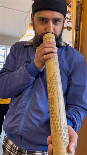 Green Bamboo Creation on Instagram: "The didgeridoo is one of the world’s oldest wind instruments, played by the Indigenous Aboriginal people of northern Australia for over 1,000 years! Traditionally made from hollowed-out eucalyptus or bamboo, it produces deep, rhythmic drones using circular breathing. 🎵 Fun Fact: No two didgeridoos sound exactly the same, as their shape and wood type affect the tone! Today, it’s played worldwide in music, meditation, and sound healing. Have you ever heard its