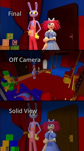 BEHIND THE SCENES - What if Jax enters Pomni’s room? (TADC Animation)