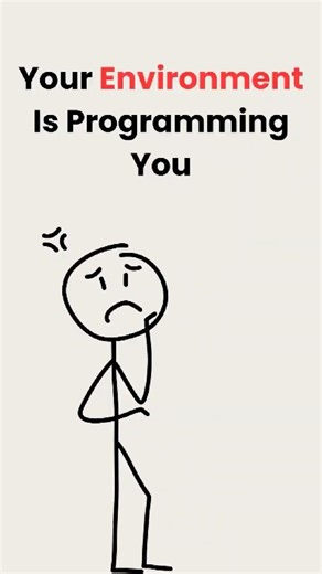 Your Environment Is programming You. Motivation | Productivity #selfimprovement #productivityadvice