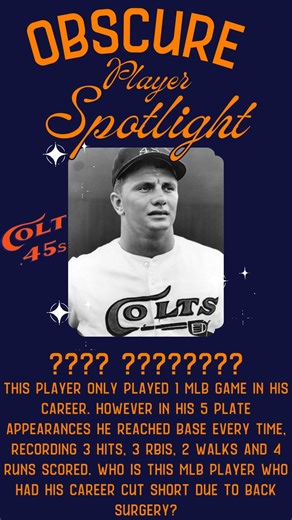 113K views · 509 reactions | Obscure Player Spotlight Trivia! Can you name this MLB Player? #MLB #baseball #roundingthirdbaseball #houston #sports #hits | Rounding Third Baseball | Facebook