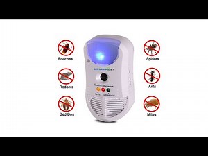 Ultimate 4-in-1 Pest Repeller | Ultrasonic, Electromagnetic & Ionic Technology Explained
