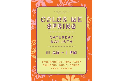 Cabin John Village Color Me Spring - The MoCo Show