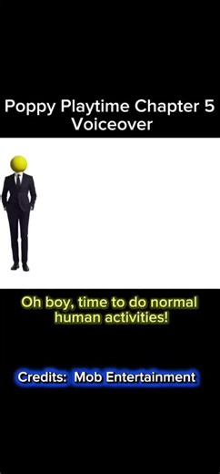 Chapter 5 Voiceovers || Player || #fyp #viral #poppyplaytime