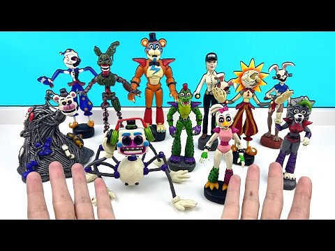 All Collection ► FNAF Security Breach - Animatronics. Figures: Glamrock Freddy, Sun, Moon, Monty, dj