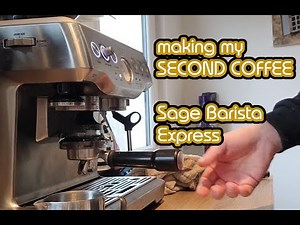 Making My SECOND COFFEE Of The Day - Sage Barista Express