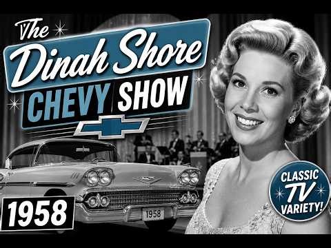 The Dinah Shore Chevy Show 1958 Julie Andrews, Chita Rivera, Art Carney #Dinah Shore #ClassicTV #1