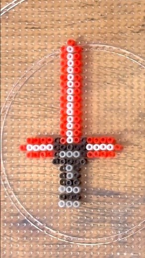 DIY Star Wars Day Fuse Bead Easy Craft Ideas - Kylo Ren's Lightsaber! 🗡️