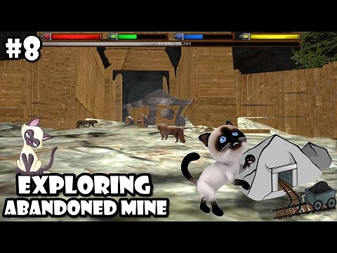 Ultimate Cat Simulator - Exploring Abandoned Mine - Android/iOS - Gameplay Episode 8