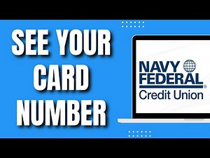 How To See Your Card Number On Navy Federal App (New 2023)