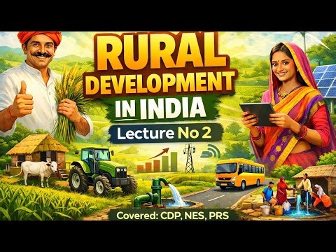 Rural Development Lecture 2 | Complete Concept of CDP, NES & PRS | Adarsh Agri Vision |