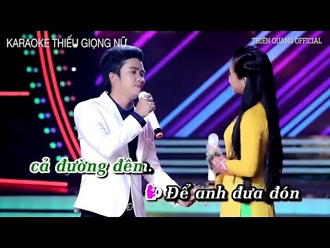 (Karaoke Thiếu Giọng Nữ) Lại Nhớ Người Yêu - Thiên Quang ft Quỳnh Trang