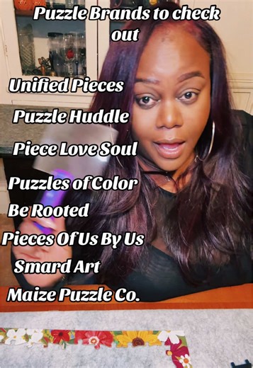 To kick off Black History Month here’s a list of Black Owned Puzzle Brands you should check out @Puzzles of Color - Shop Small @Pieces Of Us By Us @SMARD @Berootedco @PuzzleHuddle #jigsawpuzzle #puzzling #jigsaw #hobby #fyp #fyp #puzzlehaul #blackownedpuzzles #blackhistorymonth