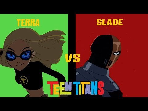 Let's Play: Teen Titans Master Of Games - (Terra VS Slade)