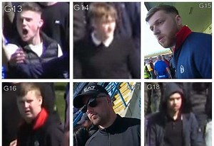 Images released in pitch invasion probe