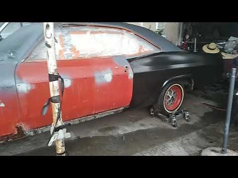 1966 Impala quarter panel replacement