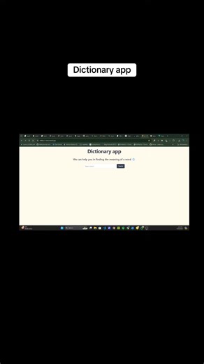 What's good! we still in the world frontend development. Got some free time to build this beautiful and user-friendly dictionary app. Feel free to check it out here https://define-it-nine.vercel.app/ Built using tailwind css and svelte! Let me know what you think about it #softwareengineer ##webdeveloper #fyp #MobileDev