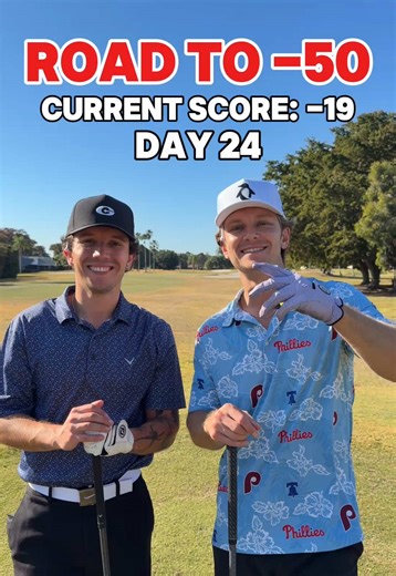 Road To -50: Day 24 Golf Journey