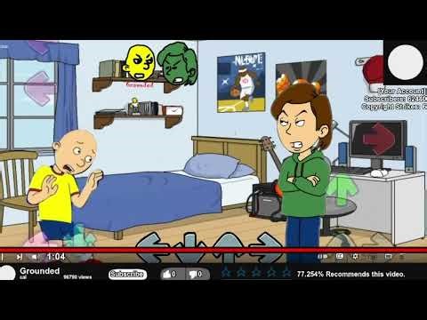 Caillou Get's Grounded (FNF Version)