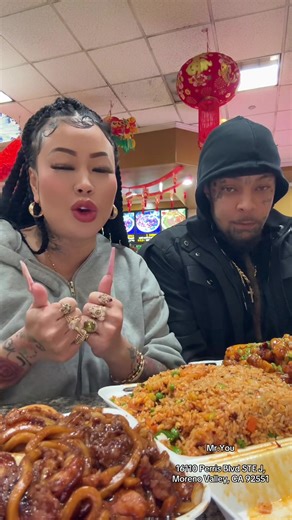 @Mryoumorenovalley perris&iris @Mr.Stretch19 ❤️❤️ #chinesefood #morenovalley