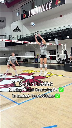 Setter Checklist #volleyball