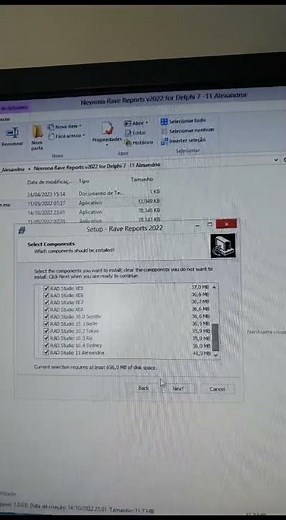 Instalação componente Rave Report para Delphi 12 e 12.1 Athens Atenas passo a passo sem erro