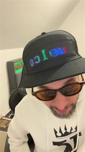 LED Baseballkappe mit App-Steuerung – Dein Style leuchtet!