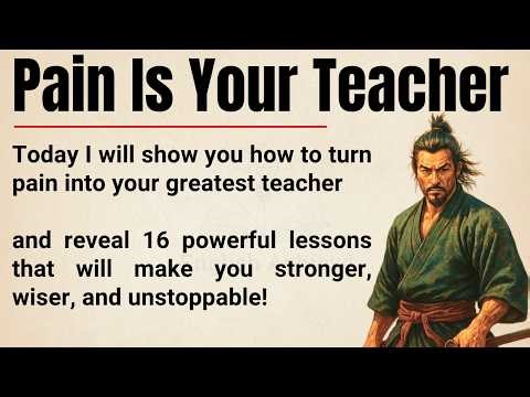 Pain Is Your Teacher 🔥: 16 Powerful Lessons to Become Stronger & Unstoppable | Improve Your Life ✅