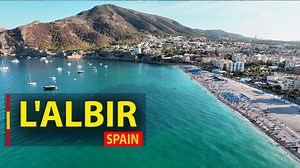 L'Albir from above 4K breathtaking drone views of Spain (Costa Blanca)
