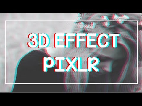 How To: Create 3D Effect {Pixlr} // RainbowTutorials
